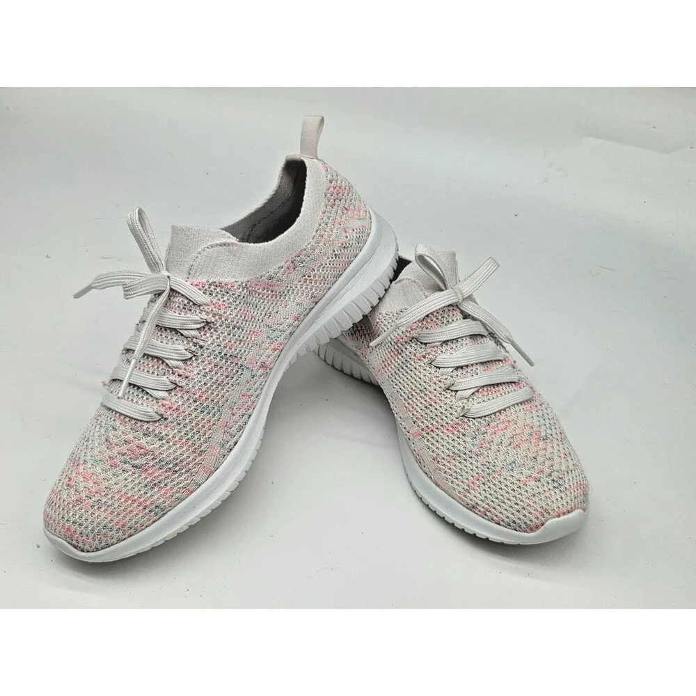 Skechers Women's Ultra Flex Happy Days Shoes Walking Sneakers Size 8.5 Speckle